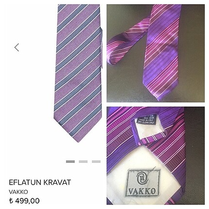 Vakko VAKKO İPEK KRAVAT