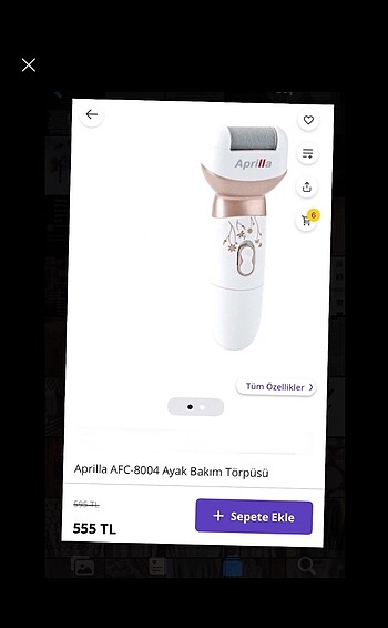 Aprilia Ayak Törpü Aleti