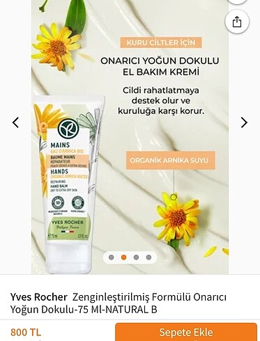 Yves Rocher Yves Rocher Organik El Tırnak Kremi
