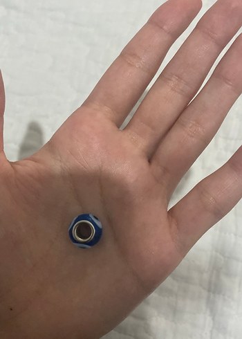 Mavi Boncuklu Nazar Charm - Görsel 3