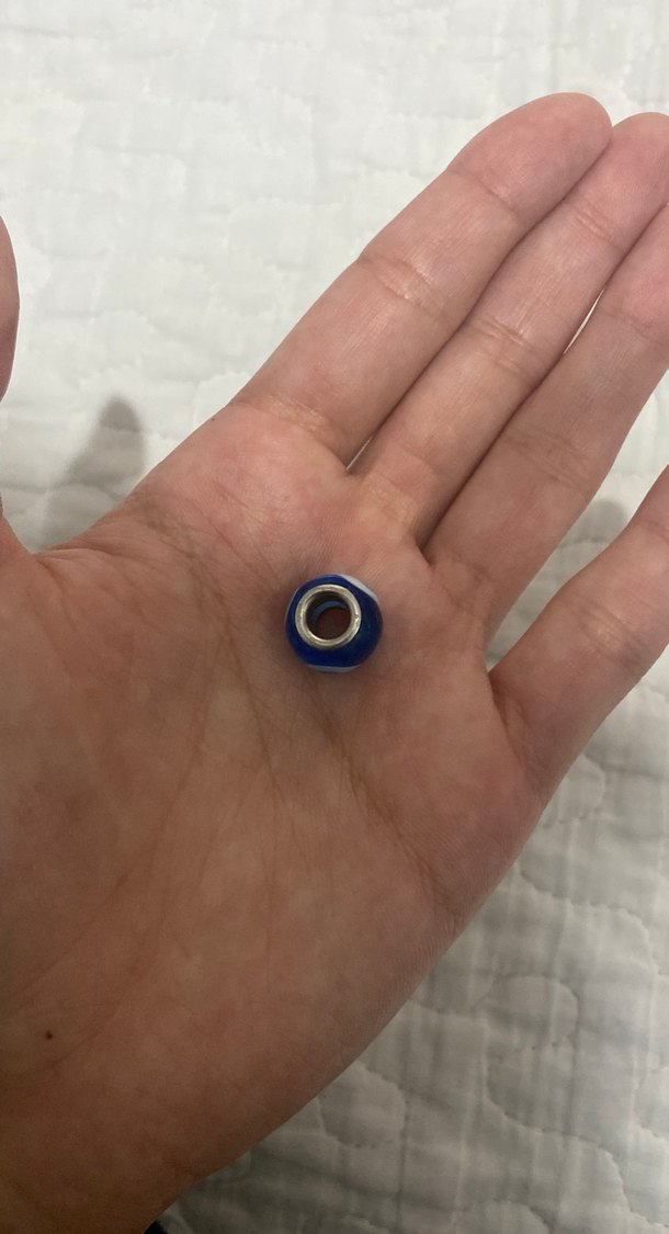 Mavi Boncuklu Nazar Charm - Görsel 2