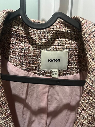 38 Beden Tüvit blazer ceket