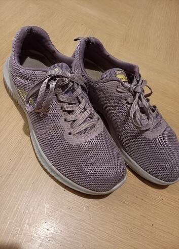 36 Beden mor Renk Skechers bayan ayakkabı 