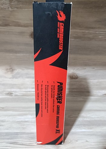 Gamebooster Punisher XL 740×300 mm Büyük Gaming Oyuncu Mousepad - Görsel 5