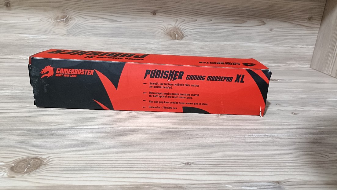 Gamebooster Punisher XL 740×300 mm Büyük Gaming Oyuncu Mousepad - Görsel 4