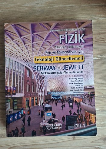 Fizik Serway Cilt 1 Fen ve Mühendislik için Teknoloji Güncelleme