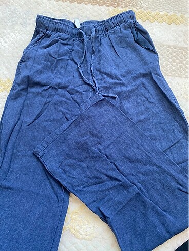 Stradivarius stradivarıus keten pantalon