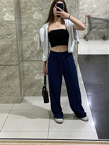 stradivarıus keten pantalon