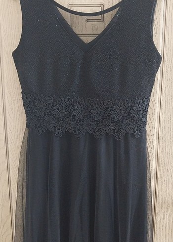 Siyah abiye elbise - Görsel 5