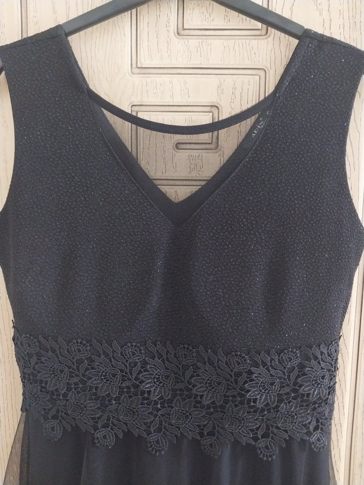 Siyah abiye elbise - Görsel 2