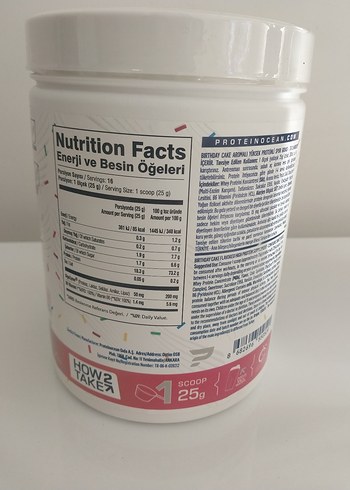 Protein OCN Whey Protein birthday cake-Cream Of Rice dubai çiko - Görsel 6