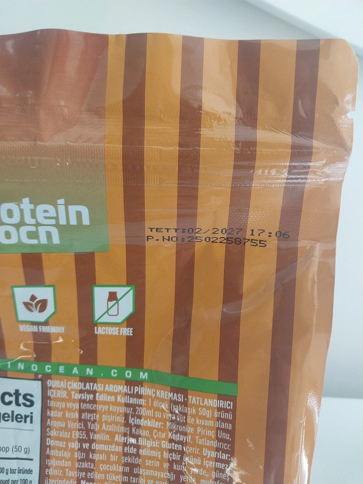 Protein OCN Whey Protein birthday cake-Cream Of Rice dubai çiko - Görsel 5