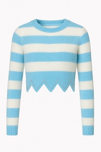 Peluş Crop Üst