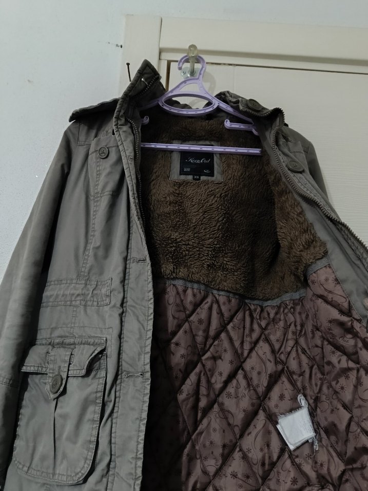 Kürklü Midi Kadın Ceket - Görsel 2