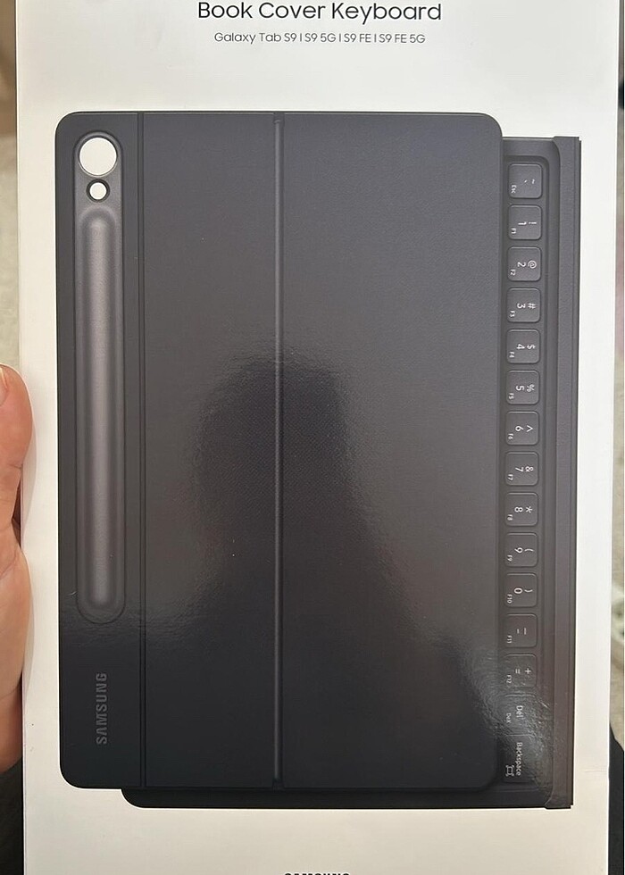 Samsung s9 fe keyboard mousepadli - Görsel 4