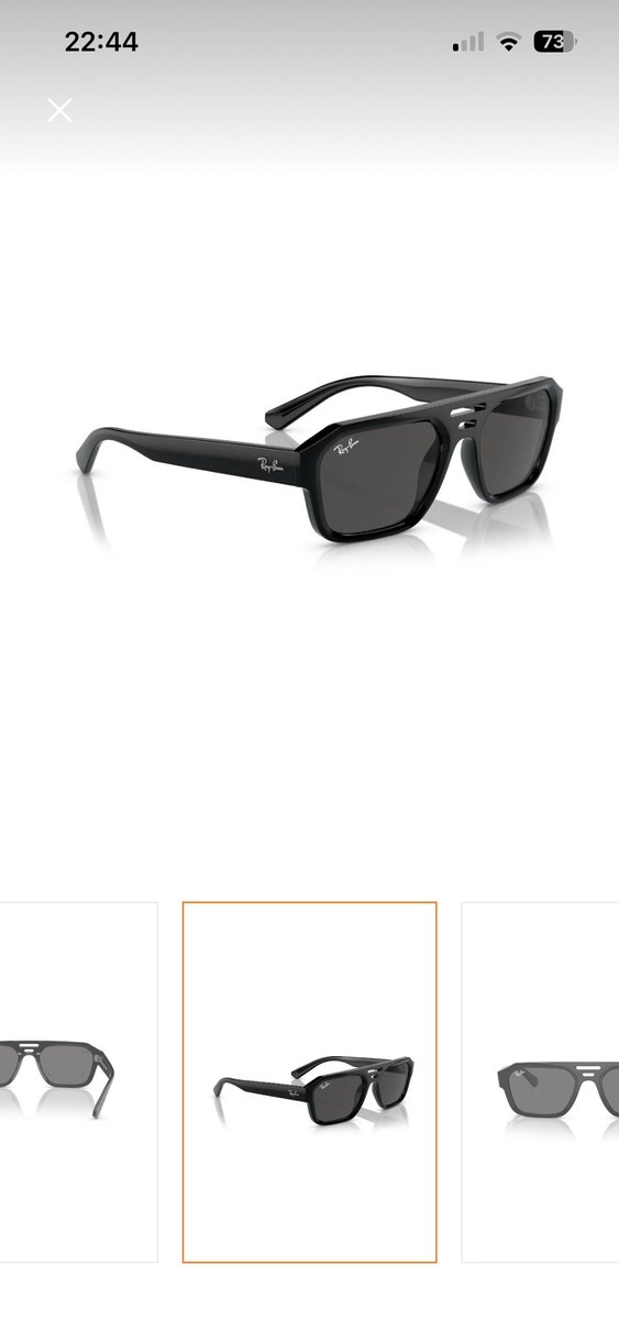 Ray-Ban  Siyah Şeffaf Çerçeveli Gözlük - Görsel 2