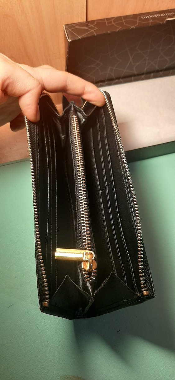 THY Exclusive Siyah Deri Cüzdan #Beğeni - Görsel 4