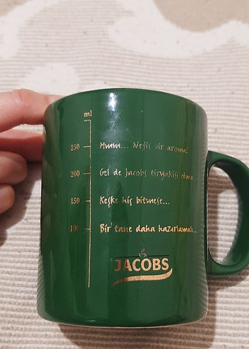 Koyu Yeşil Jacobs Kahve Kupası - Görsel 2