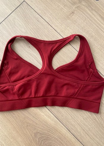 Bordo Spor Sütyeni Racerback Model - Görsel 2