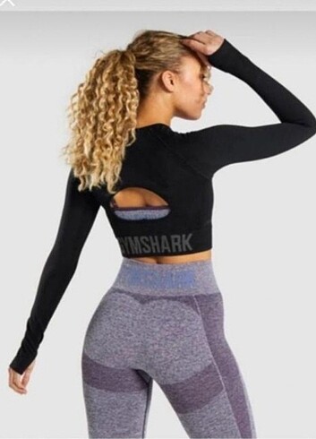 Gymshark sporcu crop 