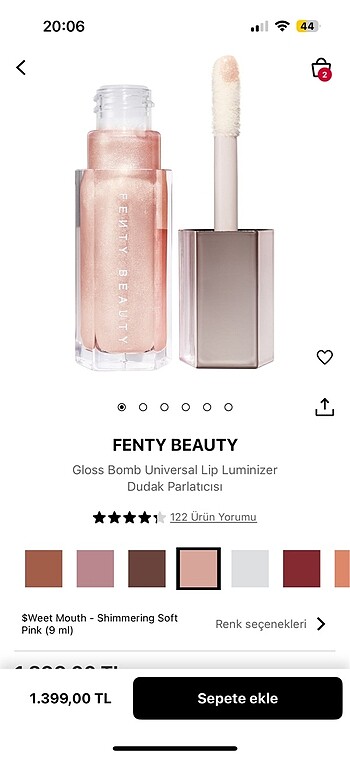 Fenty gloss