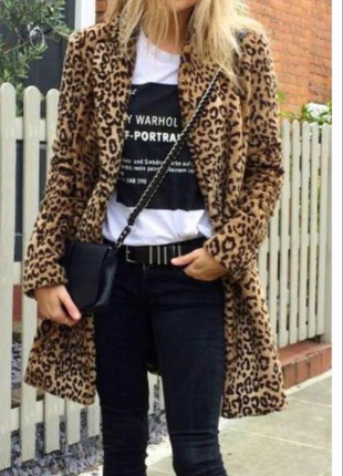Mango leopar kaliteli kürk