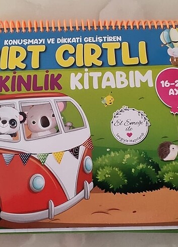 Cırt cırtlı kitap 