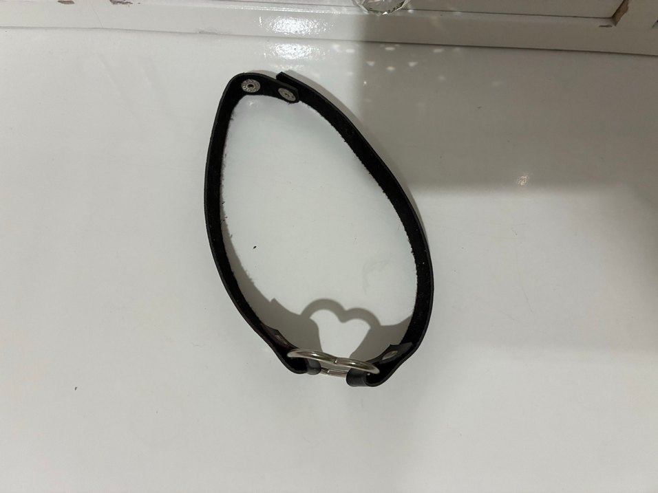 Siyah Tokalı Gotik Midi Kolye - Görsel 3