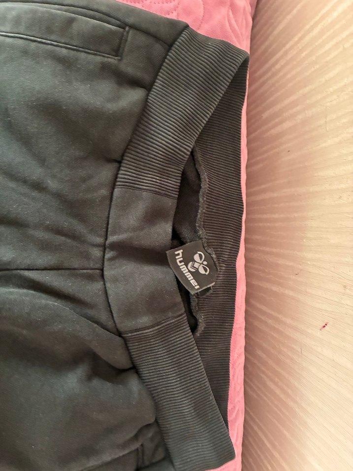 Fermuarlı Siyah Kadın Eşofman Altı - Görsel 3