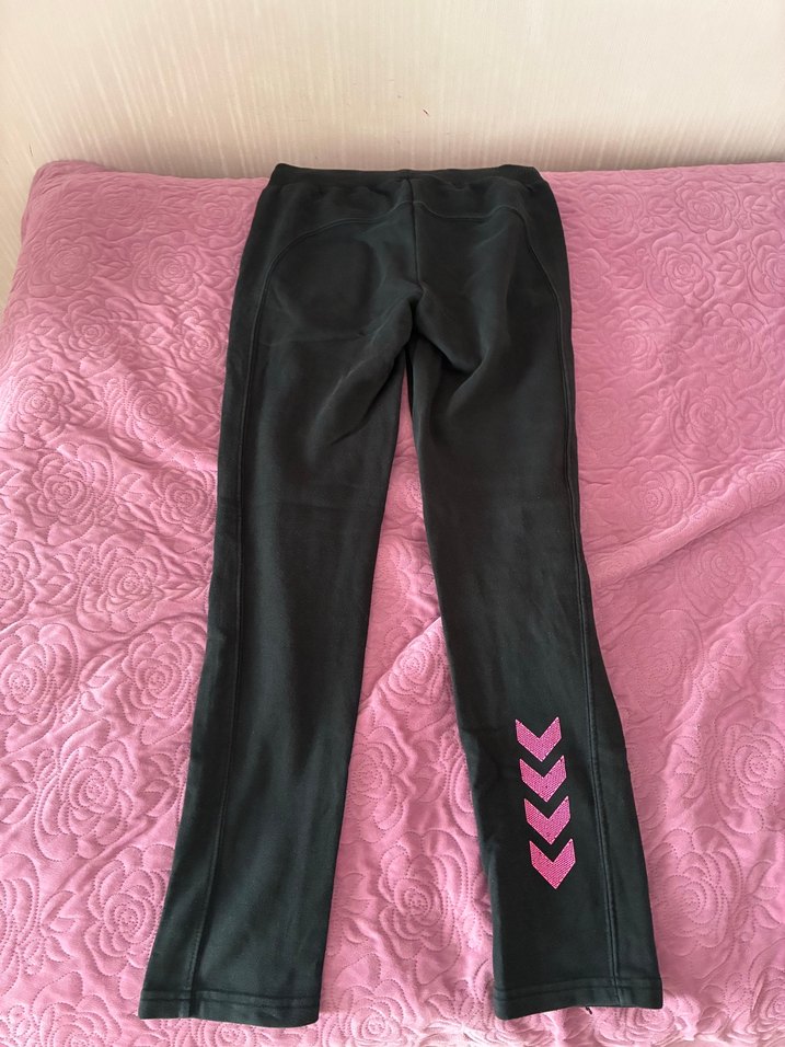 Fermuarlı Siyah Kadın Eşofman Altı - Görsel 2