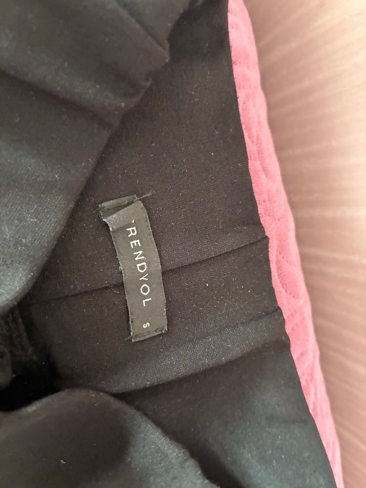 Siyah Kadın Tayt - Görsel 3