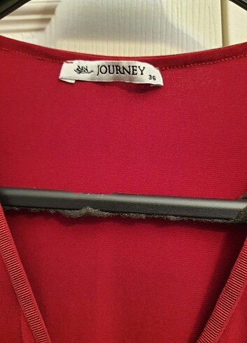 s Beden kırmızı Renk Journey elbise