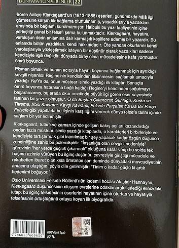  Beden Kierkegaard