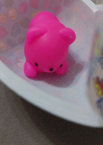 Bonart Renkli squishy Oyuncak ayıcık pembe - Görsel 4