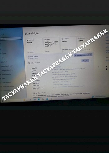 Siyah HP Dizüstü Bilgisayar - Görsel 2