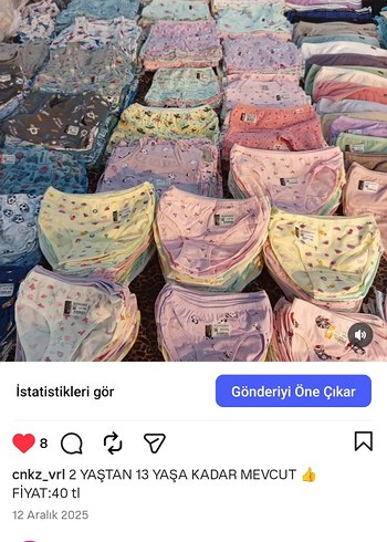 Renkli Bağlama Desenli Çocuk İç Çamaşırı - Görsel 2