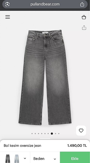 Pull and Bear PULL BEAR BAGGY PANTOLON