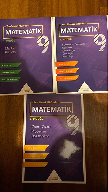 9. Sınıf Matematik 3lü