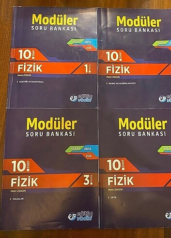 10. Sınıf Fizik soru bankası 4lü