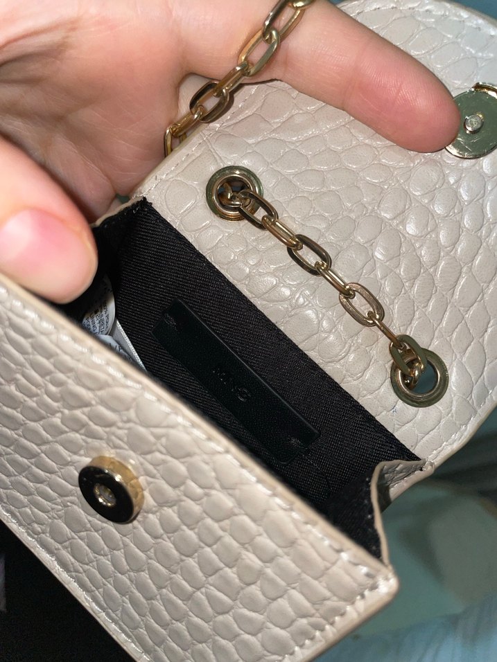 mango deri çanta - Görsel 3