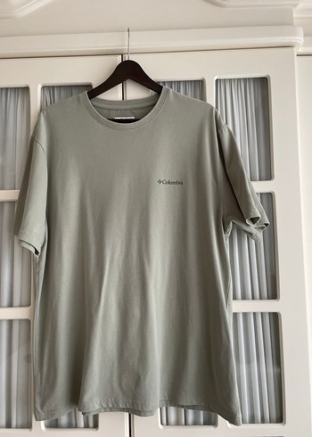Columbia Erkek Kısa Kollu Gri Tişört - Görsel 2
