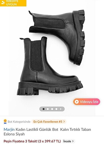 38 Beden Marjin kalın taban bot