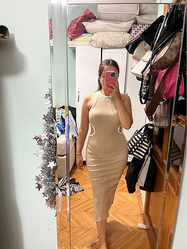 Fitilli elbise
