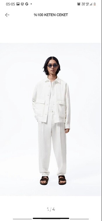 Zara keten ceket