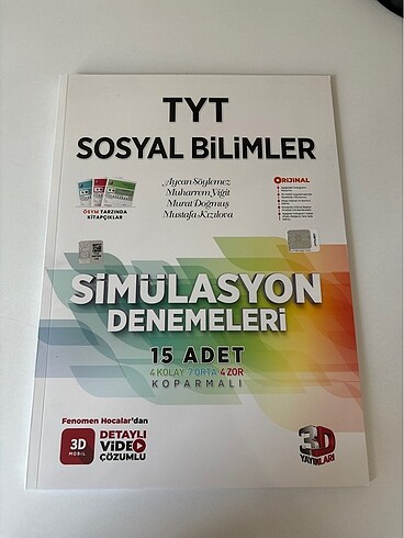 3D TYT SOSYAL DENEME