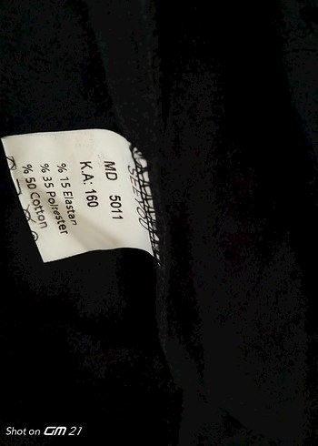 Vintage Siyah Blazer Ceket - Görsel 6