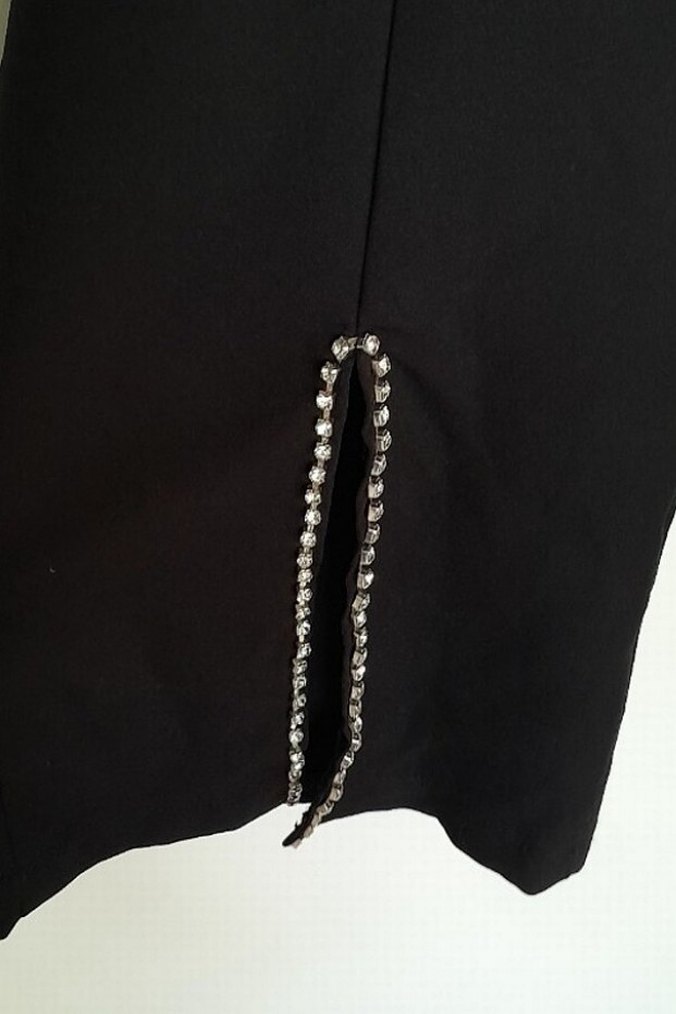 Büyük beden taşlı pantolon - Görsel 2