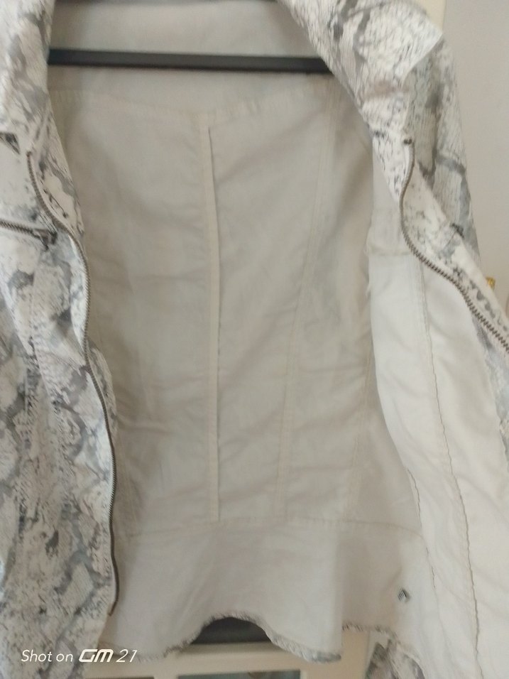 Yılan Desenli Kadın Blazer Ceket - Görsel 5