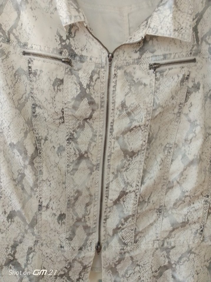 Yılan Desenli Kadın Blazer Ceket - Görsel 2