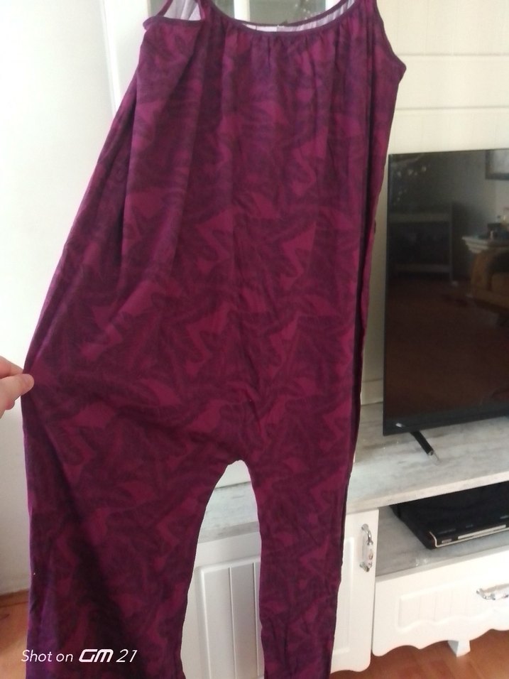 Mor Desenli Salaş Tulum - Görsel 4